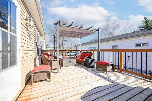 87 Springwood Drive, Winnipeg, MB - Outdoor With Deck Patio Veranda With Exterior