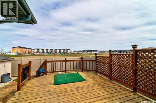 6343 Hird Crescent, Regina, SK - Outdoor With Deck Patio Veranda
