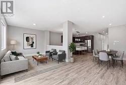 Open concept living-dining-kitchen - 