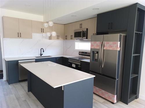 691 Fleet Avenue, Winnipeg, MB - Indoor Photo Showing Kitchen With Upgraded Kitchen