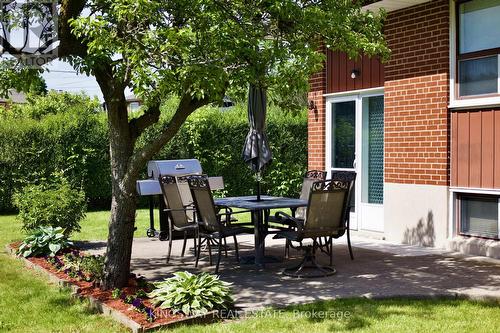 Backyard Patio - 163 Floradale Drive, Mississauga, ON 