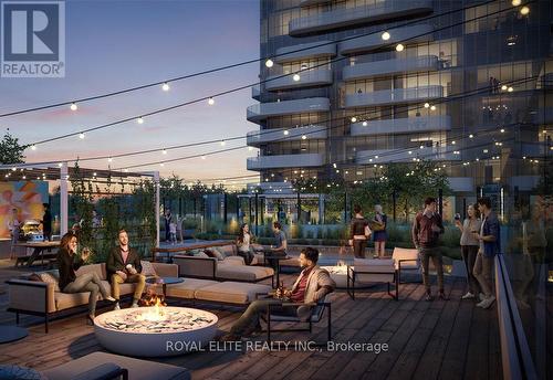 1807 - 8 Interchange Way, Vaughan, ON - Outdoor With Deck Patio Veranda