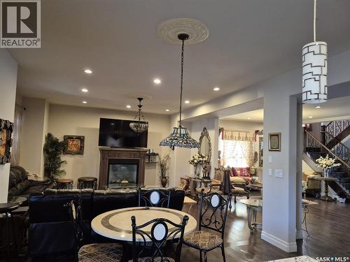 319 Roy Crescent, Saskatoon, SK - Indoor With Fireplace