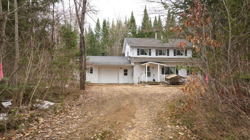 Façade - 26 Ch. Houle, Saint-Donat, QC - Outdoor With Deck Patio Veranda