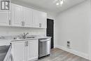 Upper - 96 Forest Avenue, St. Thomas, ON  - Indoor Photo Showing Kitchen With Double Sink 