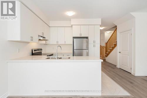 18 Jellicoe Court, Hamilton, ON - Indoor Photo Showing Kitchen With Double Sink