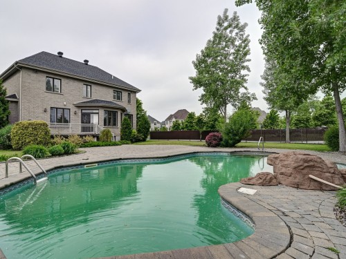 Piscine - 3560 Rue De Loreto, Brossard, QC - Outdoor With In Ground Pool With Backyard