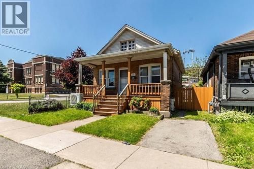 123 Gage Avenue N, Hamilton, ON - Outdoor With Deck Patio Veranda With Facade