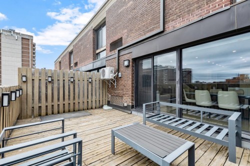 Patio - Ph4-5790 Av. Rembrandt, Côte-Saint-Luc, QC - Outdoor With Deck Patio Veranda With Exterior