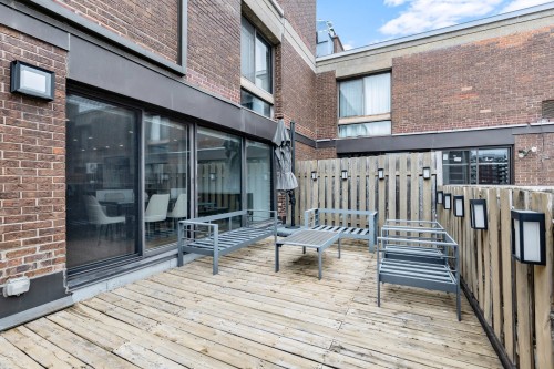 Patio - Ph4-5790 Av. Rembrandt, Côte-Saint-Luc, QC - Outdoor With Deck Patio Veranda With Exterior