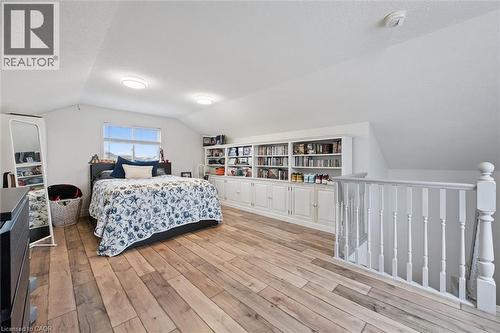 Spacious room with wood-finish flooring, a double window, and recessed lighting - 11 Patton Drive, Cambridge, ON - Indoor Photo Showing Bedroom