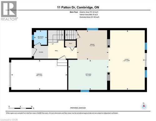 Main Floor - 11 Patton Drive, Cambridge, ON - Other
