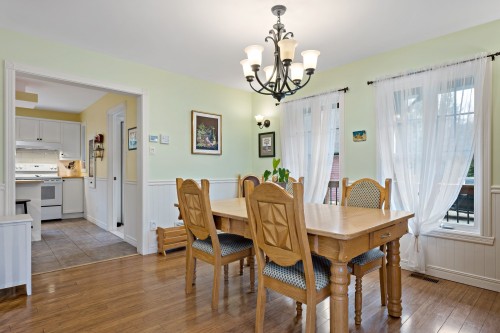 Salle à manger - 371 Ch. Maskinongé, Amherst, QC - Indoor Photo Showing Dining Room