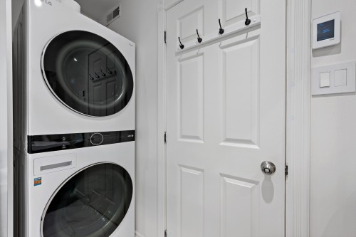 Salle de bains - 371 Ch. Maskinongé, Amherst, QC - Indoor Photo Showing Laundry Room