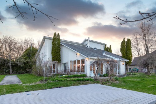 Back of Structure - 781 Rue Fernet, Saint-Jean-Sur-Richelieu, QC - Outdoor With Deck Patio Veranda