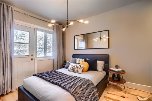 Master Bedroom - 1-6322 Av. Des Érables, Montréal (Rosemont/La Petite-Patrie), QC - Indoor Photo Showing Bedroom