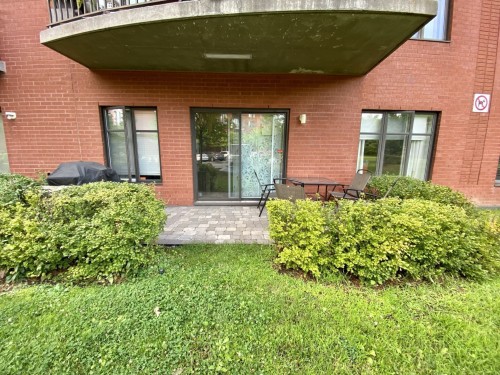Patio - 107-945 Rue Muir, Montréal (Saint-Laurent), QC - Outdoor With Exterior