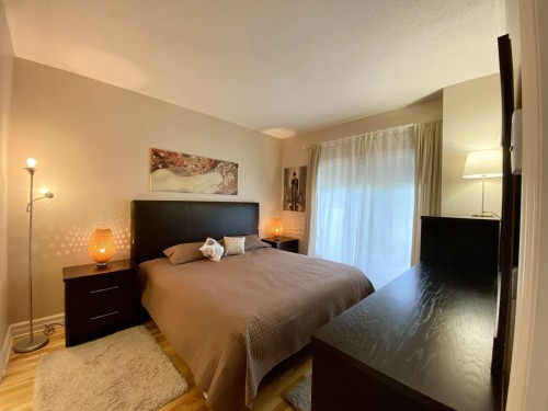 Master Bedroom - 107-945 Rue Muir, Montréal (Saint-Laurent), QC - Indoor Photo Showing Bedroom