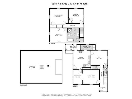 1684 242 Highway, River Hebert, NS 
