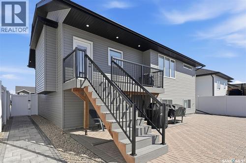 709 Sarazen Drive, Warman, SK - Outdoor With Deck Patio Veranda With Exterior