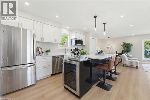 99 Oakhurst Crescent, Kitchener, ON - Indoor Photo Showing Kitchen With Upgraded Kitchen