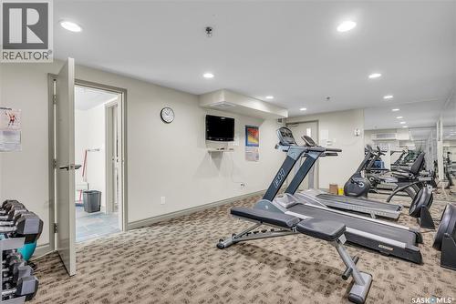 436 623 Saskatchewan Crescent W, Saskatoon, SK - Indoor Photo Showing Gym Room
