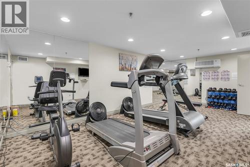 436 623 Saskatchewan Crescent W, Saskatoon, SK - Indoor Photo Showing Gym Room