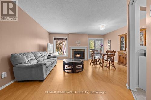 1516 Briarfield Crescent, Ottawa, ON - Indoor Photo Showing Living Room With Fireplace