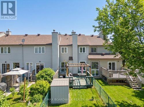 Digitally Enhanced - 1516 Briarfield Crescent, Ottawa, ON - Outdoor With Deck Patio Veranda