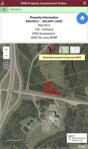 Lot D Rte 130, Waterville, NB 