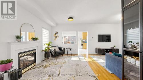 13 Pamgrey Road, Markham, ON - Indoor Photo Showing Living Room With Fireplace