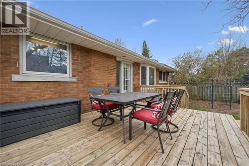 20 Katherine Crescent, Kitchener, ON - Outdoor With Deck Patio Veranda With Exterior