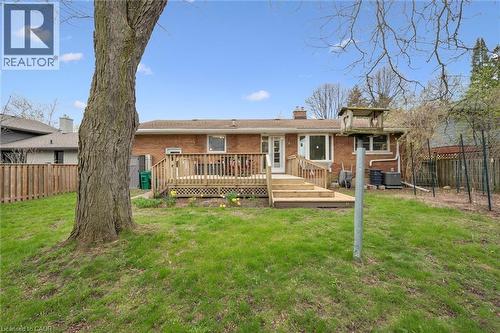 20 Katherine Crescent, Kitchener, ON - Outdoor With Deck Patio Veranda