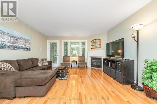 111 Steele Park Private, Ottawa, ON - Indoor Photo Showing Living Room With Fireplace