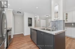 electric fireplace, shiplap - 
