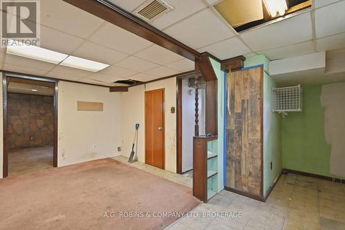 578 Southworth Street S, Welland (Lincoln/Crowland), ON - Indoor Photo Showing Basement
