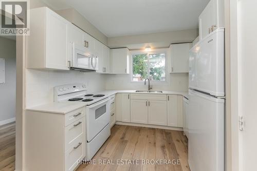 56 Leger Avenue, St. Thomas, ON - Indoor Photo Showing Kitchen With Double Sink