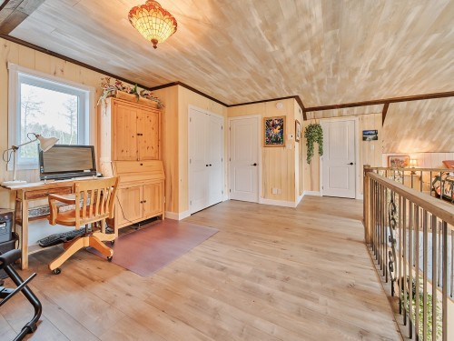 Vue d'ensemble - 653 2E Rang, Saint-Charles-De-Bourget, QC - Indoor Photo Showing Office
