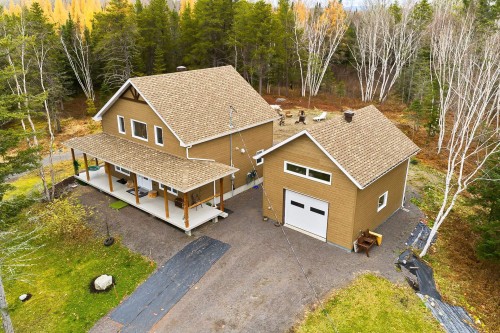 Photo aérienne - 653 2E Rang, Saint-Charles-De-Bourget, QC - Outdoor