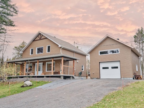 Façade - 653 2E Rang, Saint-Charles-De-Bourget, QC - Outdoor With Deck Patio Veranda