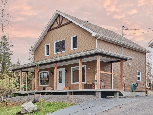 Façade - 653 2E Rang, Saint-Charles-De-Bourget, QC - Outdoor With Deck Patio Veranda