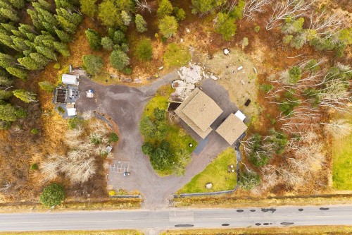 Photo aérienne - 653 2E Rang, Saint-Charles-De-Bourget, QC - Outdoor With View