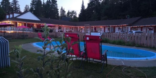Piscine - 1140 Route 117, Val-David, QC - Outdoor With Deck Patio Veranda