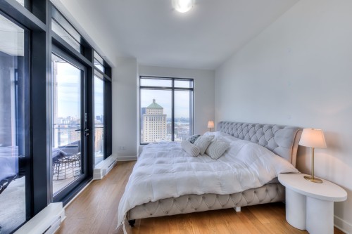 Chambre à coucher - Ph-3002-628 Rue St-Jacques, Montréal (Ville-Marie), QC 