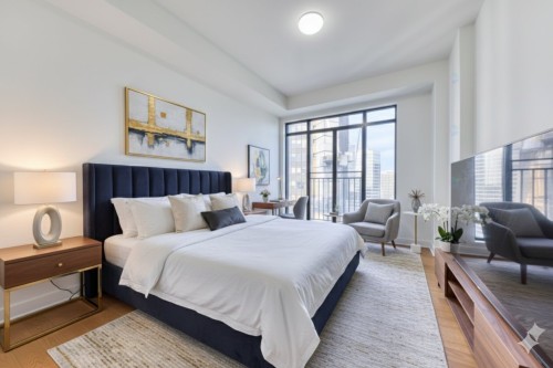 Chambre à coucher - Ph-3002-628 Rue St-Jacques, Montréal (Ville-Marie), QC 