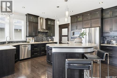 258 Whalley Crescent, Saskatoon, SK - Indoor Photo Showing Kitchen With Upgraded Kitchen