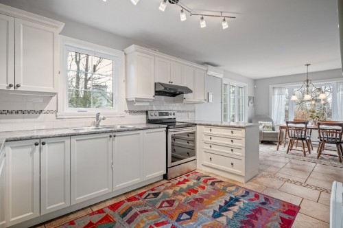 Cuisine - 1421 Rue Des Pierrots, Sainte-Adèle, QC - Indoor Photo Showing Kitchen With Double Sink