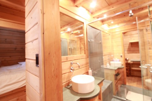 Salle de bains attenante à la CCP - 960 Rg Ste-Mathilde O., La Malbaie, QC 