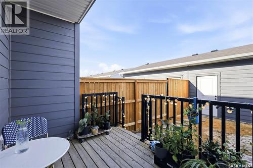 165 Rosewood Boulevard E, Saskatoon, SK - Outdoor With Deck Patio Veranda With Exterior