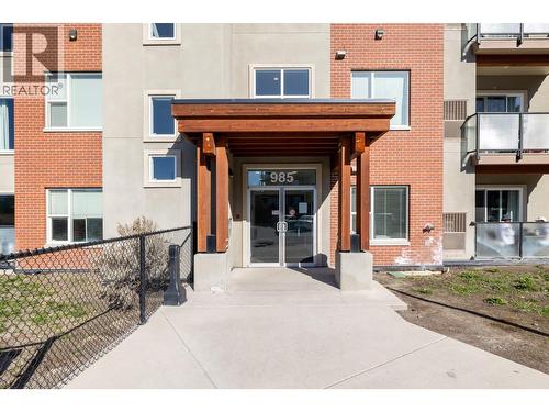Secured entrance - 985 Academy Way Unit# 310, Kelowna, BC - Outdoor